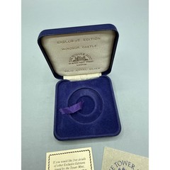 Tower Mint Windsor Castle Dover Castle Solid Nickel Silver Medallions-2 1984