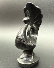 Cast Metal Burmese Style Peacock Trinket Figurine Decoration Weight