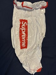 Supreme Inflatable Blimp Balloon White/Red Logo Plastic Contemporary Decor