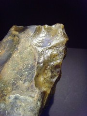 Lower Paleolithic – Fine Acheulean cleaver/scraper c.450,000 BP.