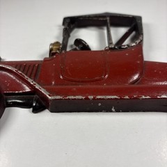 Vintage Sexton Cast Metal Iron RED Automobile Wall Art Decoration Hanging Plaque