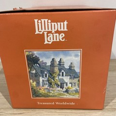 Lilliput Lane Village School English Collection 1991 Includes Box Deeds