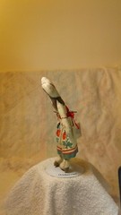 Annie Oakley Photo of Gilbert & Bacon Card + Hallmark Famous American Cloth Doll