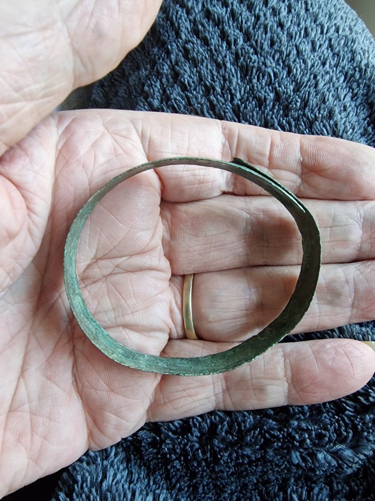 Celtic bronze bracelet athentic 700 bc