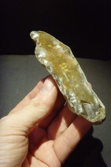 Lower Paleolithic – Fine Acheulean elongated flake scraper c.450,000 BP.