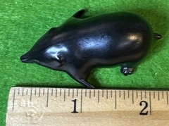 RARE! Adam Binder Editions ~ MOLE (Ebony) ~ 2009 Hand Signed Palm Charm