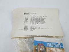 VTG Lot of 2 1973 Walco Panorama Egg Ornament Kit Lamb Egg Easter Spring Craft