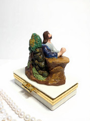 Henri d’Arceau Limoges Garden Gethsemane Life Christ Ltd Ed Box 2009 #A9757