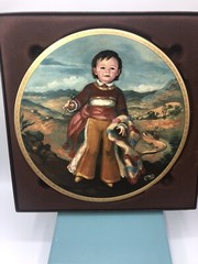 Vintage Pickard China Collectible Plate Children of Mexico Sanchez MIGUEL