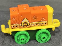 Thomas & And Friends Mini Plastic Salty As Aquaman DC Super Hero Halloween
