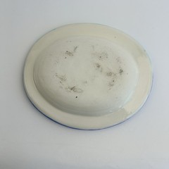Sue Bolt Hand Painted Small Art Plate Trinket Dish Bowl Frog Decor Signed Vtg