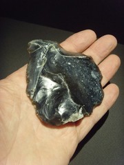 Lower Paleolithic – Fine Acheulean semi-discoid scraper. c.450,000 BP.