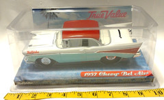 New Old Stock True Value 1957 Chevy Bel Air Bank Die Cast Model Classic Car AB