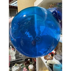 Blenko Pitcher Jug Cobalt Blue Hand Blown Art Glass Mid-Century Modern