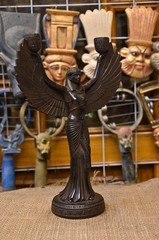 Isis Statue Antiques Pretty Gift Ancient Egyptian Mythology Rare Stone Sculpture