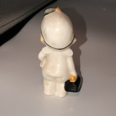 Vintage 😊 Ceramic Bisque Baby Doctor Literally Figurine Fun