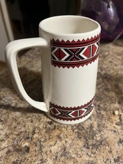 na zdorovya Na zdrowie vyshyvanka Ukrainian Ukraine Mug Stein Cup На Здоров’я