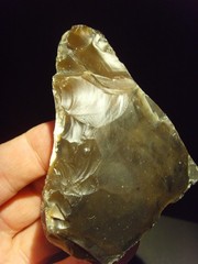 Lower Paleolithic – Fine Acheulean convergent scraper. c.450,000 BP.