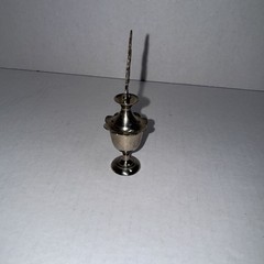 Rare Vintage Islamic Arabic Tribal Eye Liner Kajal Kohl Flask Metal Bottle