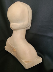 Florentine Art Plaster 132 Antique 1914 Unknown Woman by Donatello