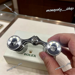 Rolex VIP Opera Binoculars Silver Display Luxury Collectible Rare Gift