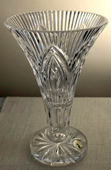 Waterford Rock of Cashel Vase Romance of Ireland Collection in Presentation Box