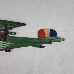 Vintage 1975 HOMCO SEXTON Set of 2 Airplanes Cast Metal Wall Art Decor Planes