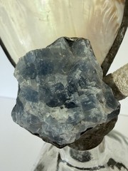 Jamie Dietrich Designs 1-of-a-kind Hand Crafted Sea Life & Stone On Glass Bottle