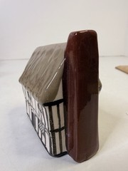 Mudlen End Studio Felsham Suffolk Pottery Miniature House Thatched Cottage #2