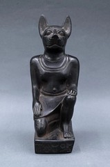 Egyptian Artifacts Rare Authentic Pharaonic Statue Of Egyptian Goddess Bastet BC