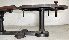 RARE antique ~1916 LIMOGE Factory Worker ARTIST ARMREST old Detailing APPARATUS~