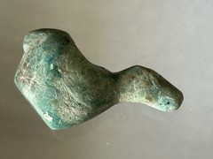 OUTSTANDING PRE-COLUMBIAN CANOPA / CONOPA LLAMA EFFIGY VOTIVE CONTAINER PERU