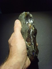 Lower Paleolithic – Large Acheulean ‘planular’ chopper c.450,000 BP.