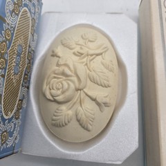 Avon Victoriana Soap Dish Special Occasion Fancy Soap & Snow Owl, Decanter Lot