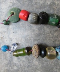 Ancient mix glass beads From Afghanistan.