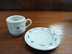 Longaberger Collector’s Club Miniature Tea Set With 27 Pieces