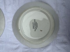 Midwinter Oakley 4 x cereal dessert bowls (two with small chips)