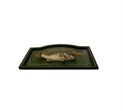 Sign Old Bass Lodge Plaque 3D Fish Wall Mount Cabin Garage Man Cave Decor