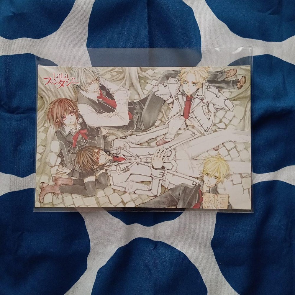 Vampire Knight Illustration Card LaLa Fantasy Bonus Collectible Anime Art