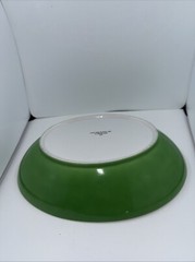 Fitz & Floyd Vintage Circa 1975 RONDELET Tourquoise Oval veggie bowl