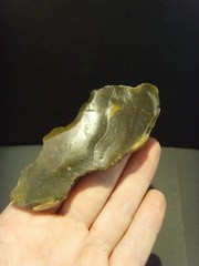Lower Paleolithic – Fine Acheulean lateral scraper. c.450,000 BP.