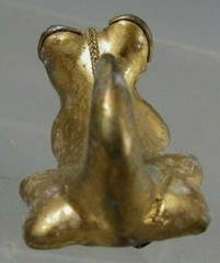Fine Pre Columbian STYLE Tairona Tumbaga Feline Pin/Pendant Effigy ca. 20th c.