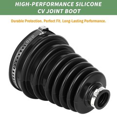 Universal CV Axle Boot Repair Kit, Flexible Silicone CV Joint Boot Fits 19-34mm
