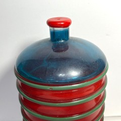La Mediterranea Recycled Glass Canister Set Made in Spain set of 3