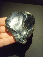 Lower Paleolithic – Fine Acheulean semi-discoid scraper. c.450,000 BP.