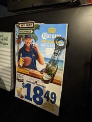 Corona theme John grudden bobblehead 