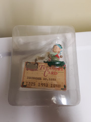Enesco Treasury Card Ornament With original packaging! Vintage 1993