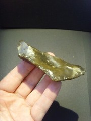Lower Paleolithic – Acheulean lateral scraper c.450,000 BP.