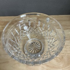 Waterford Crystal Lismore 8″ Footed Glass Bowl 140462 Made In Ireland