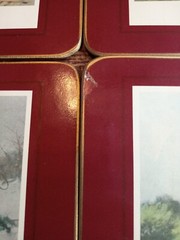 Clover Leaf Vintage Table Mats, Coaching Scenes (Qty. 6) Made in United Kingdom